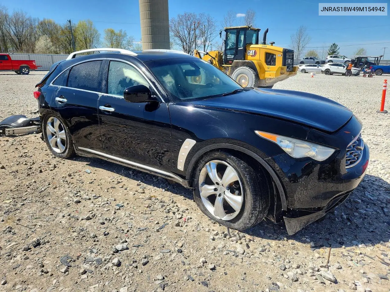 2009 Infiniti Fx35 Base VIN: JNRAS18W49M154942 Lot: 50473576
