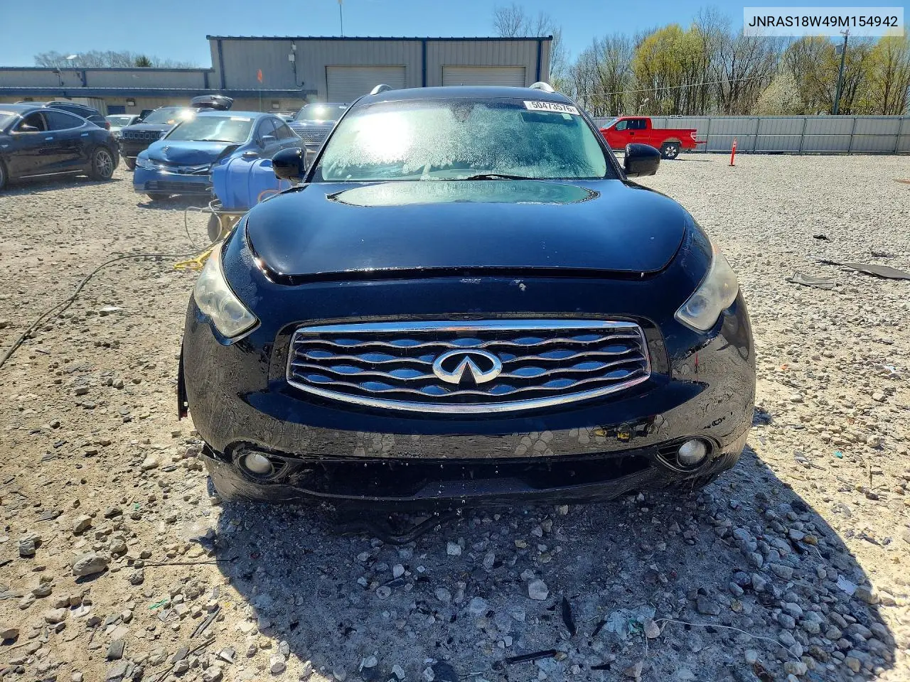 2009 Infiniti Fx35 Base VIN: JNRAS18W49M154942 Lot: 50473576