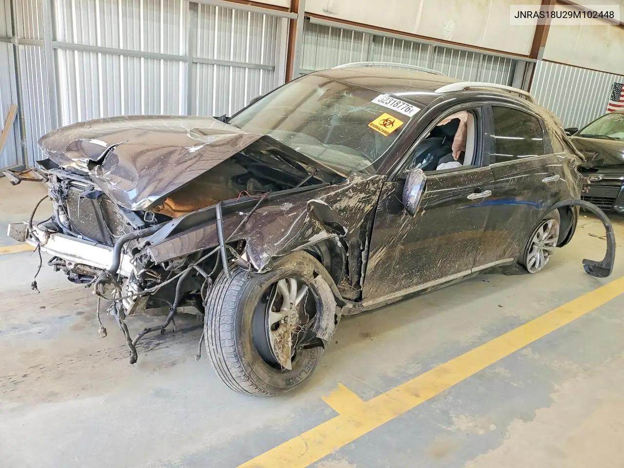 2009 Infiniti Fx35 Base VIN: JNRAS18U29M102448 Lot: 52318776