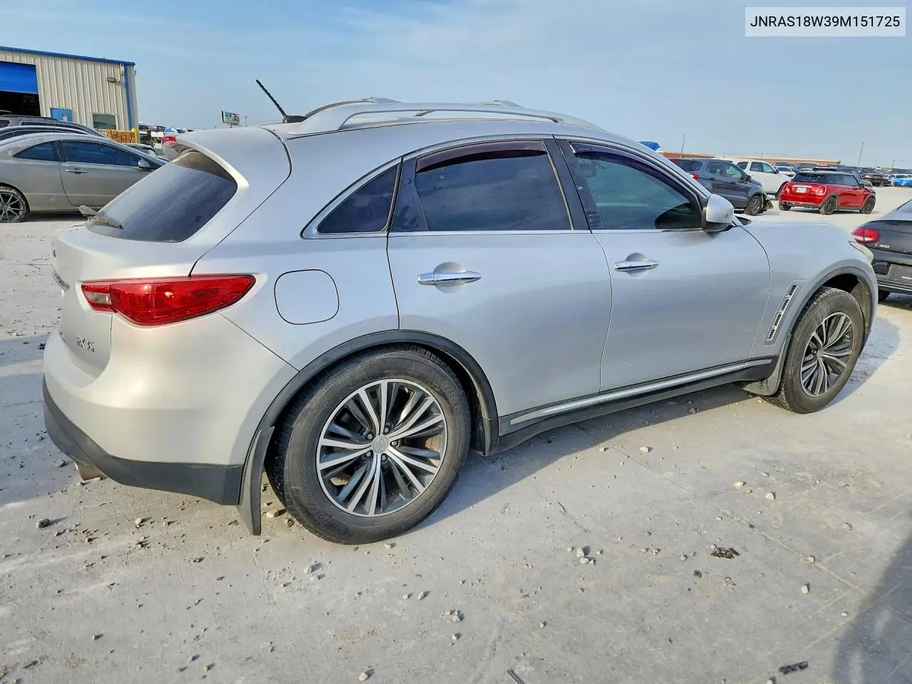 2009 Infiniti Fx35 Base VIN: JNRAS18W39M151725 Lot: 59074186