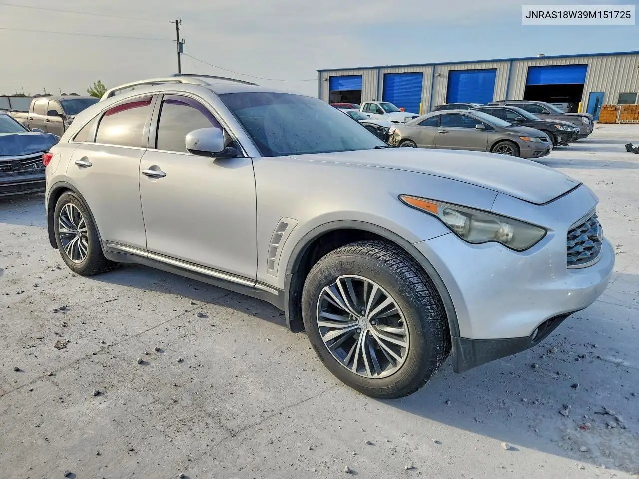 2009 Infiniti Fx35 Base VIN: JNRAS18W39M151725 Lot: 59074186