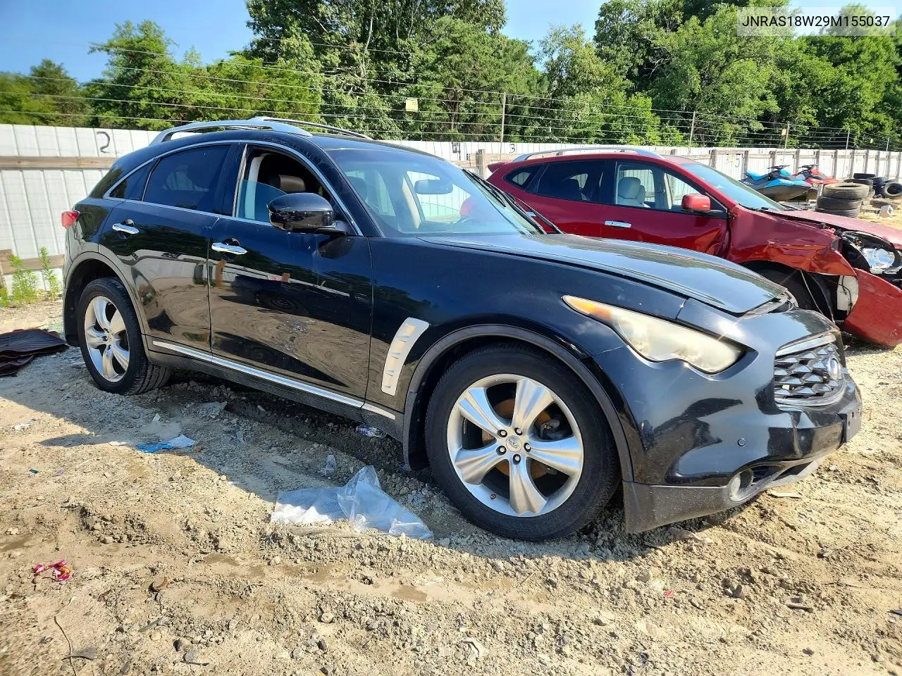 2009 Infiniti Fx35 Base VIN: JNRAS18W29M155037 Lot: 59091796