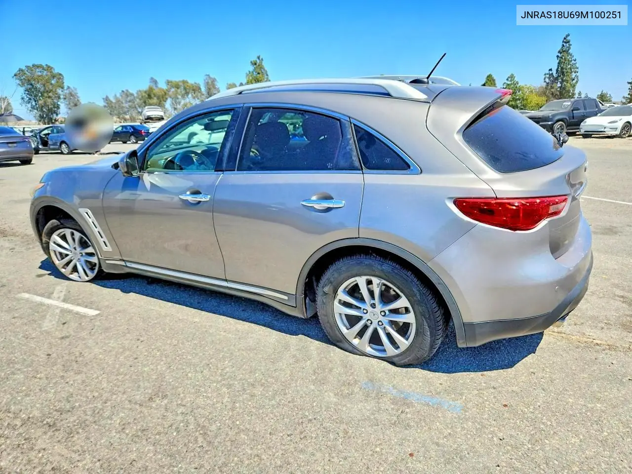 2009 Infiniti Fx35 Base VIN: JNRAS18U69M100251 Lot: 59725786