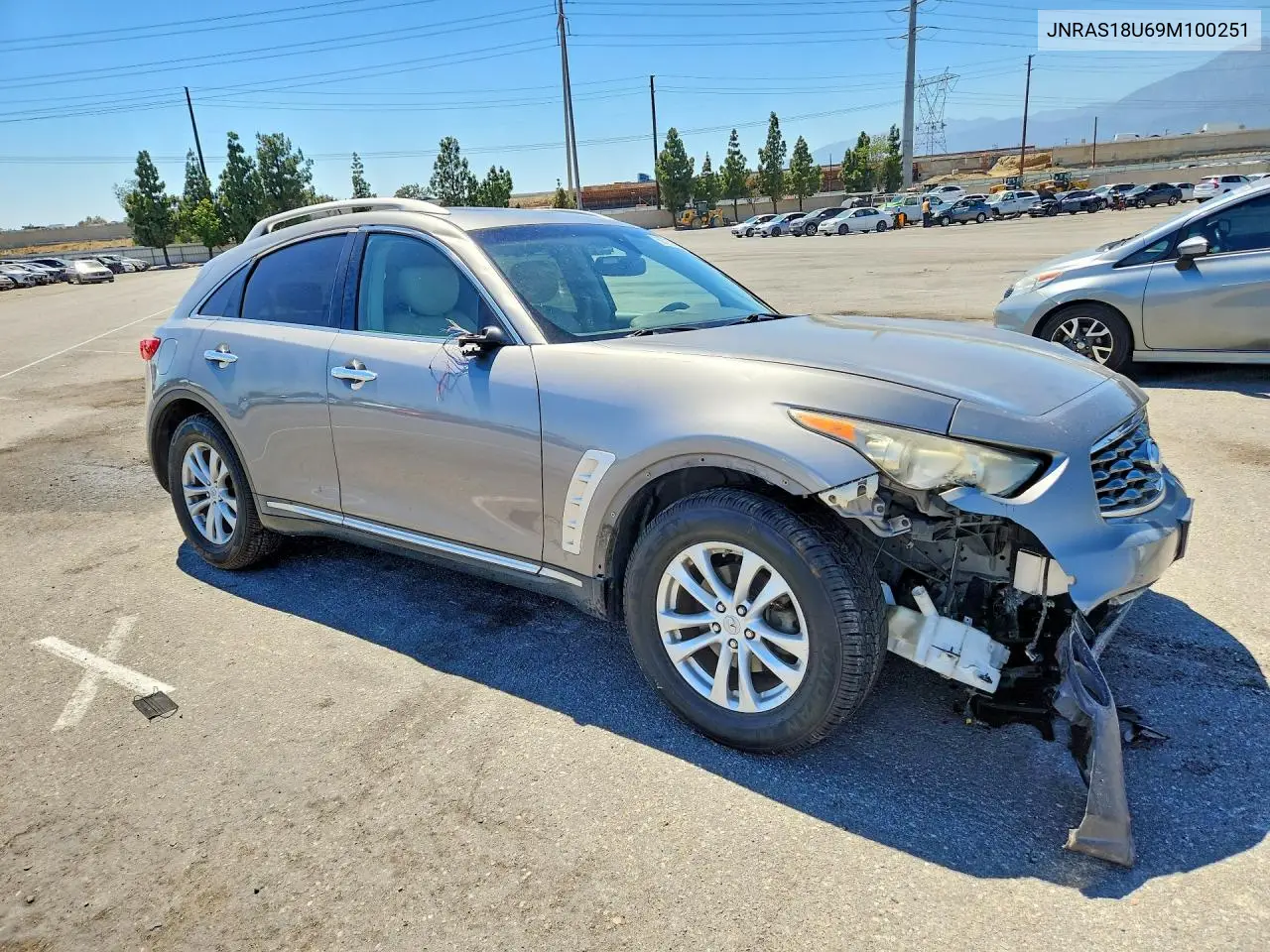 2009 Infiniti Fx35 Base VIN: JNRAS18U69M100251 Lot: 59725786