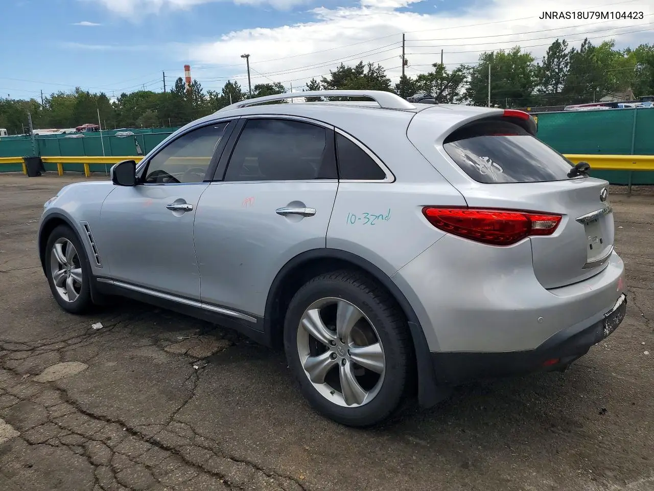2009 Infiniti Fx35 Base VIN: JNRAS18U79M104423 Lot: 59747266