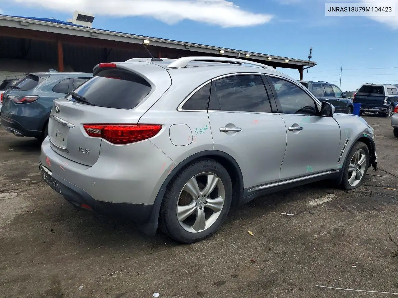 2009 Infiniti Fx35 Base VIN: JNRAS18U79M104423 Lot: 59747266