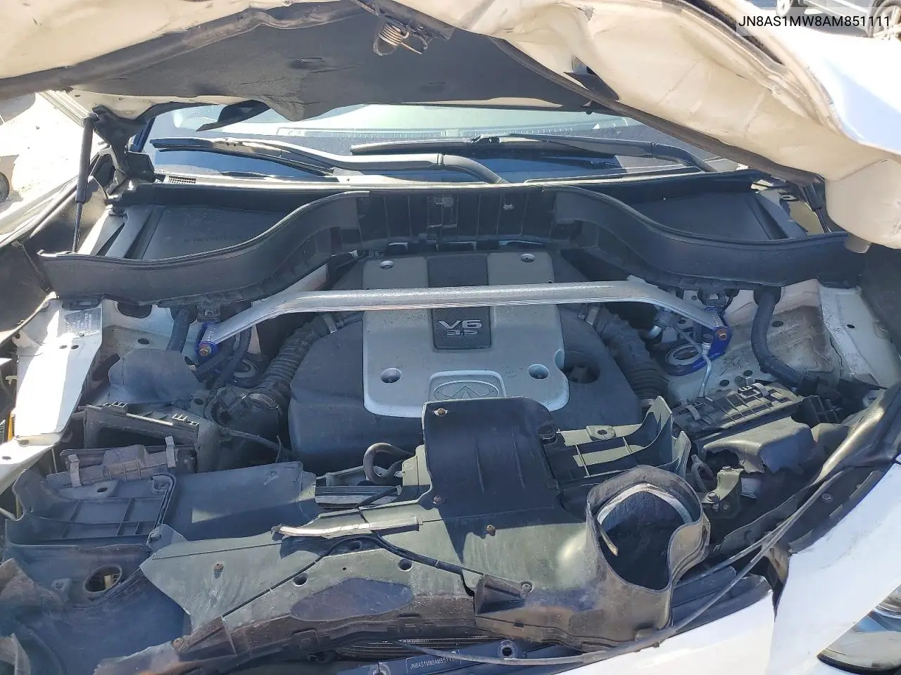 2010 Infiniti Fx35 Base VIN: JN8AS1MW8AM851111 Lot: 50508776