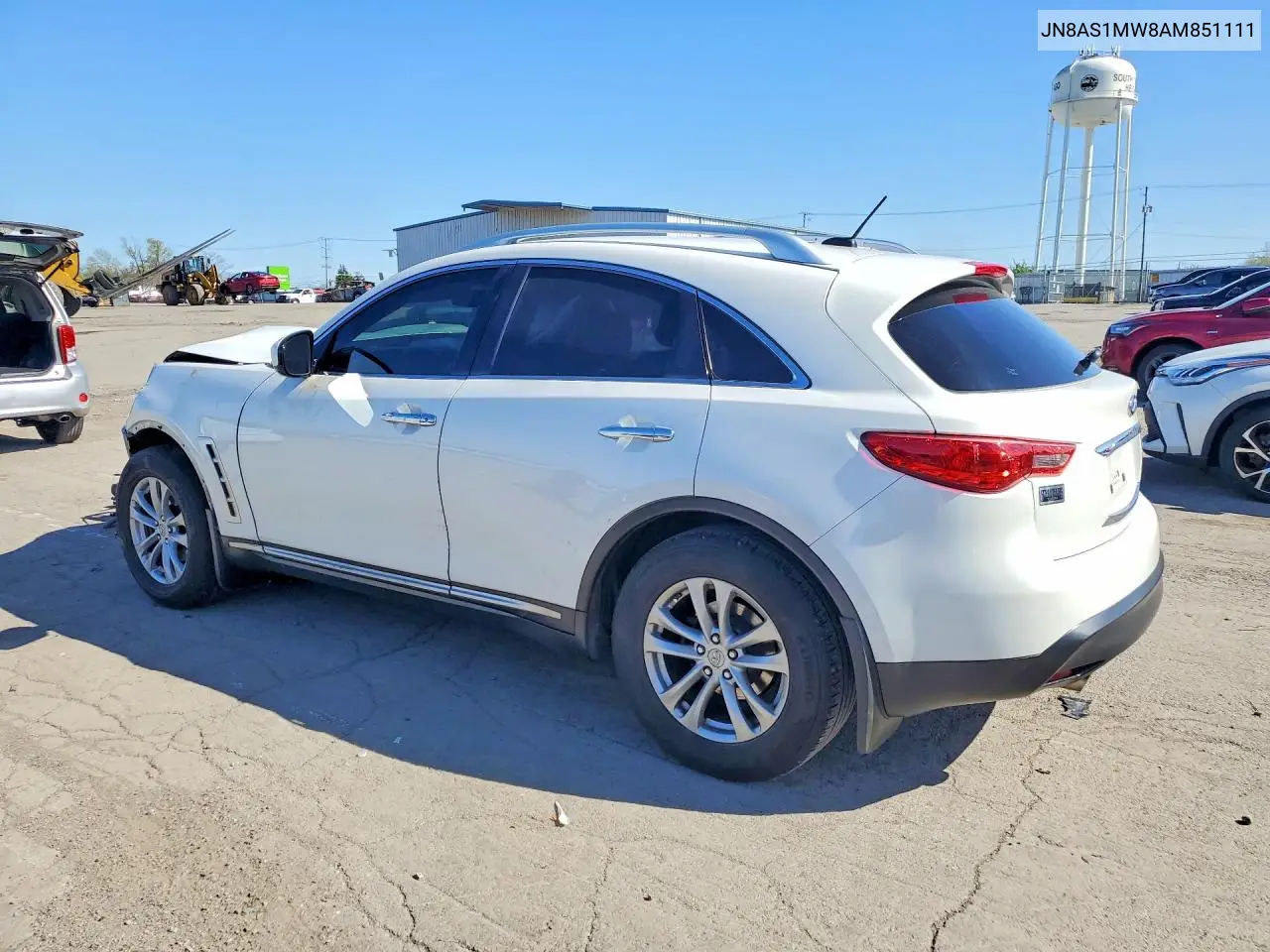 2010 Infiniti Fx35 Base VIN: JN8AS1MW8AM851111 Lot: 50508776