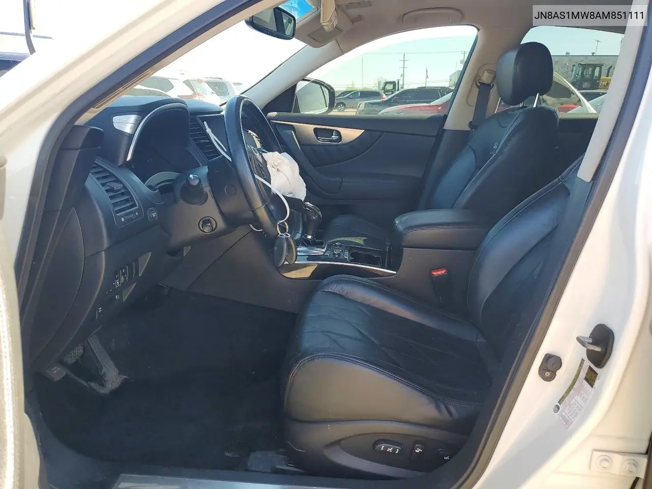 2010 Infiniti Fx35 Base VIN: JN8AS1MW8AM851111 Lot: 50508776