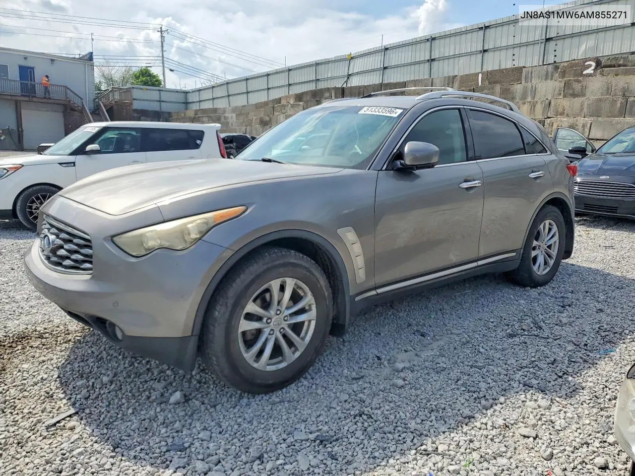 2010 Infiniti Fx35 Base VIN: JN8AS1MW6AM855271 Lot: 51333596