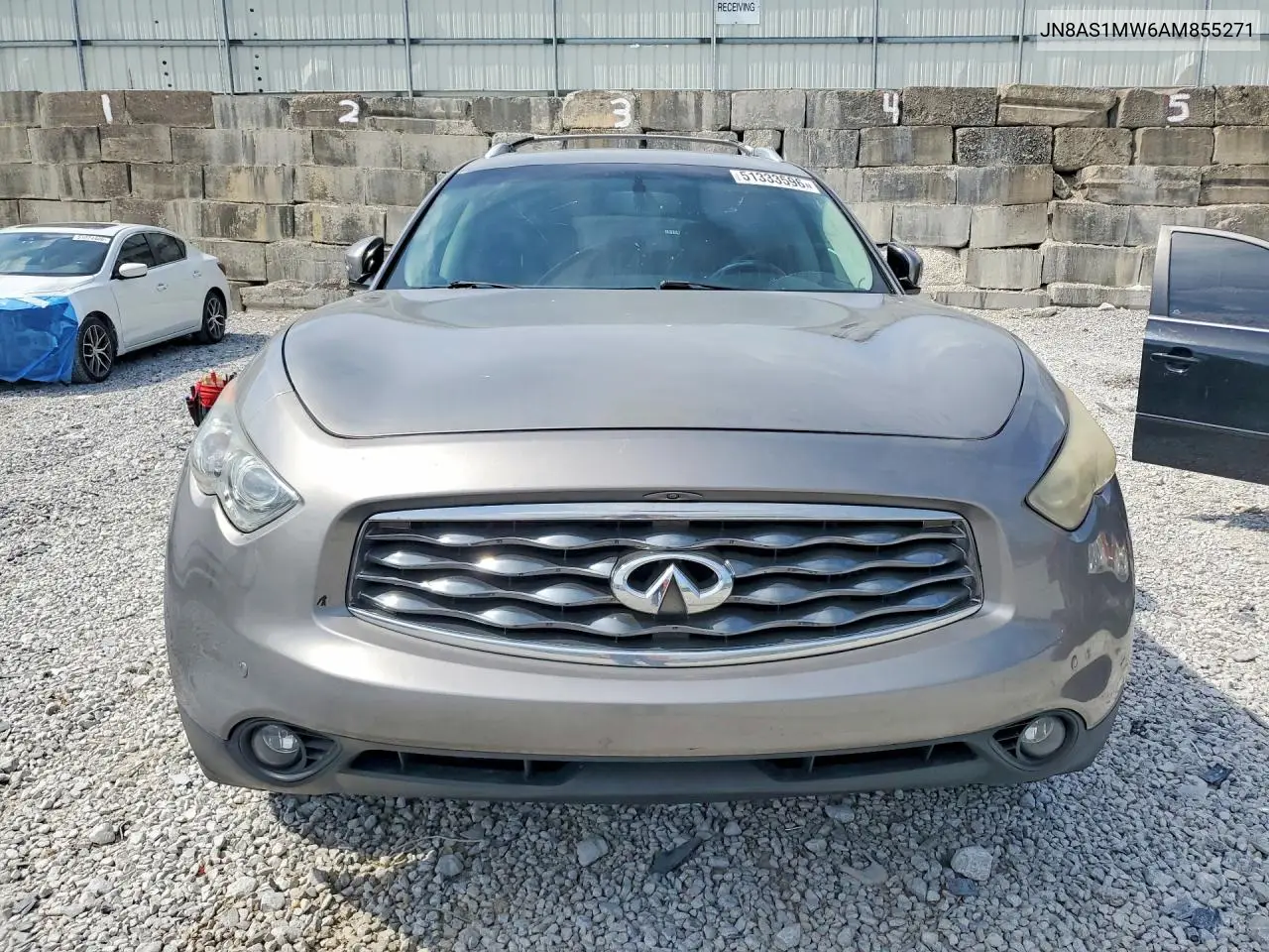 2010 Infiniti Fx35 Base VIN: JN8AS1MW6AM855271 Lot: 51333596