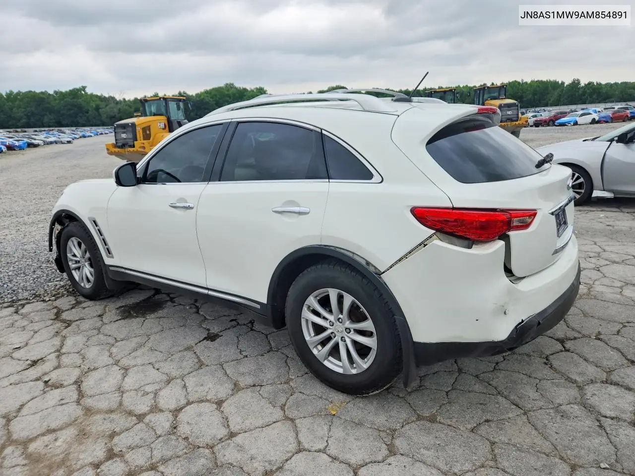 2010 Infiniti Fx35 Base VIN: JN8AS1MW9AM854891 Lot: 51919826
