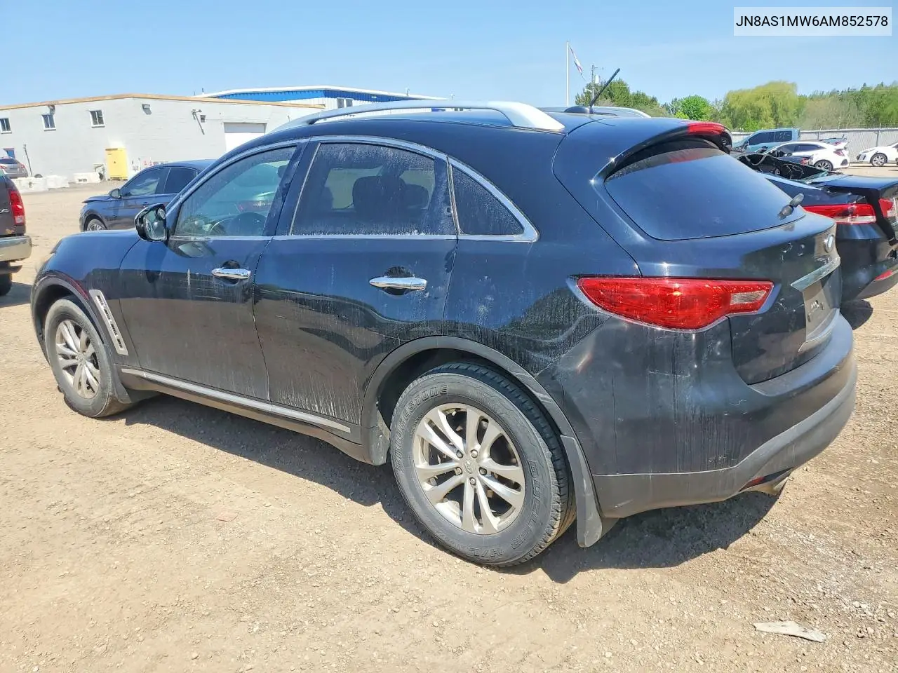 2010 Infiniti Fx35 Base VIN: JN8AS1MW6AM852578 Lot: 54696666