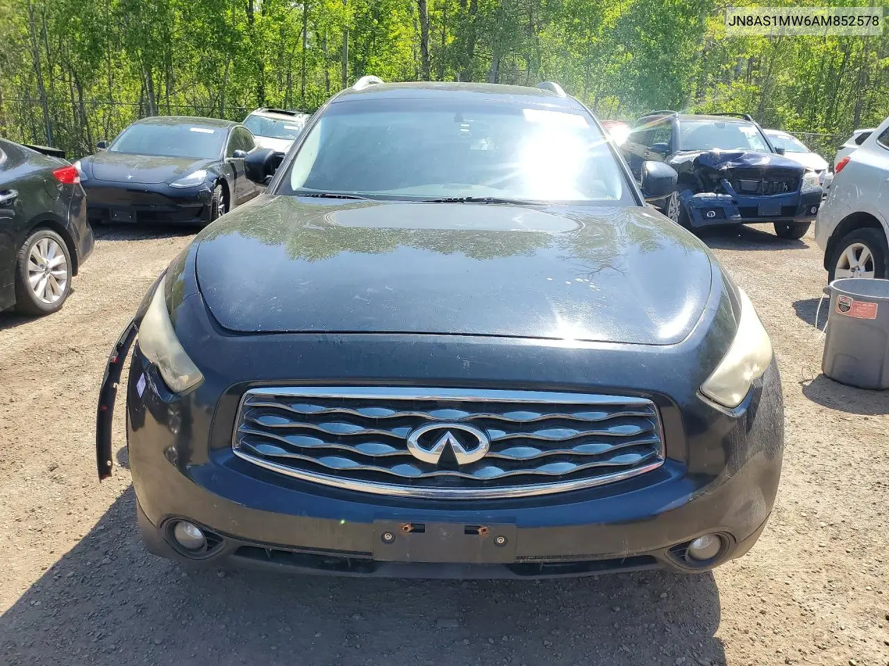 2010 Infiniti Fx35 Base VIN: JN8AS1MW6AM852578 Lot: 54696666
