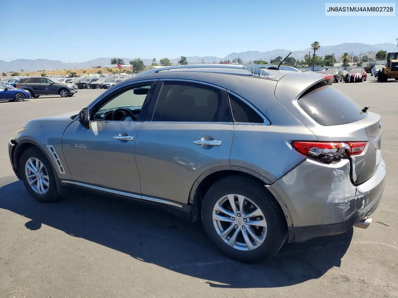 2010 Infiniti Fx35 Base VIN: JN8AS1MU4AM802728 Lot: 57456976