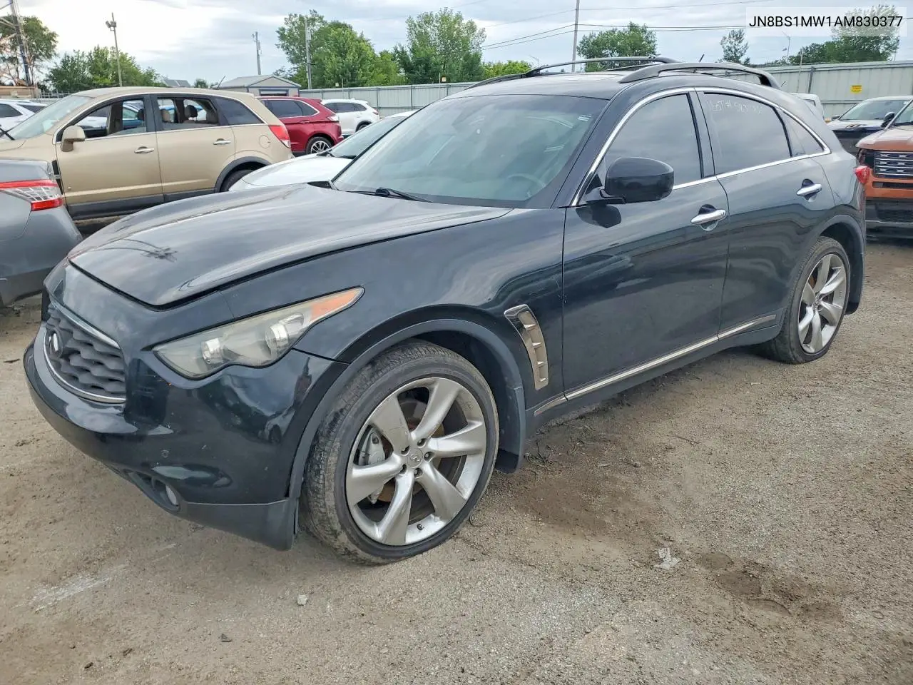 2010 Infiniti Fx50 Base VIN: JN8BS1MW1AM830377 Lot: 58312836