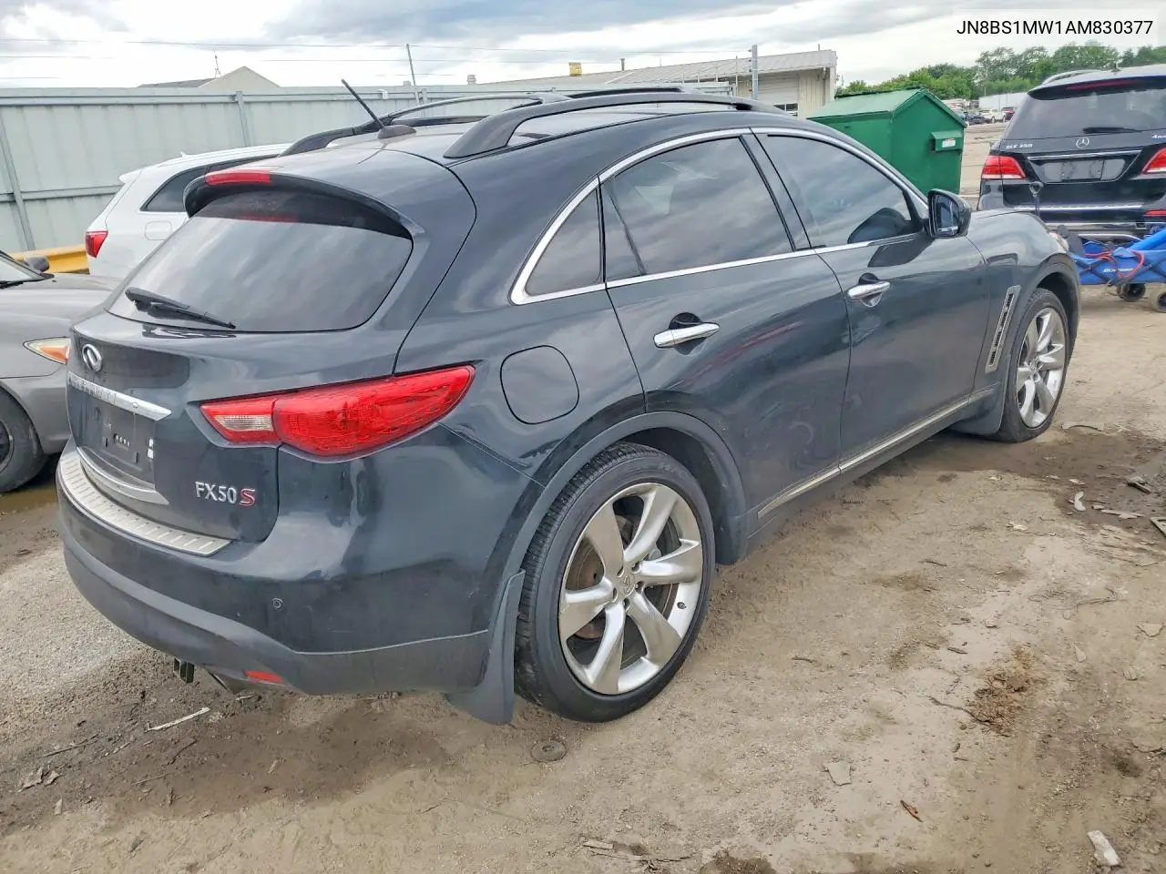 2010 Infiniti Fx50 Base VIN: JN8BS1MW1AM830377 Lot: 58312836
