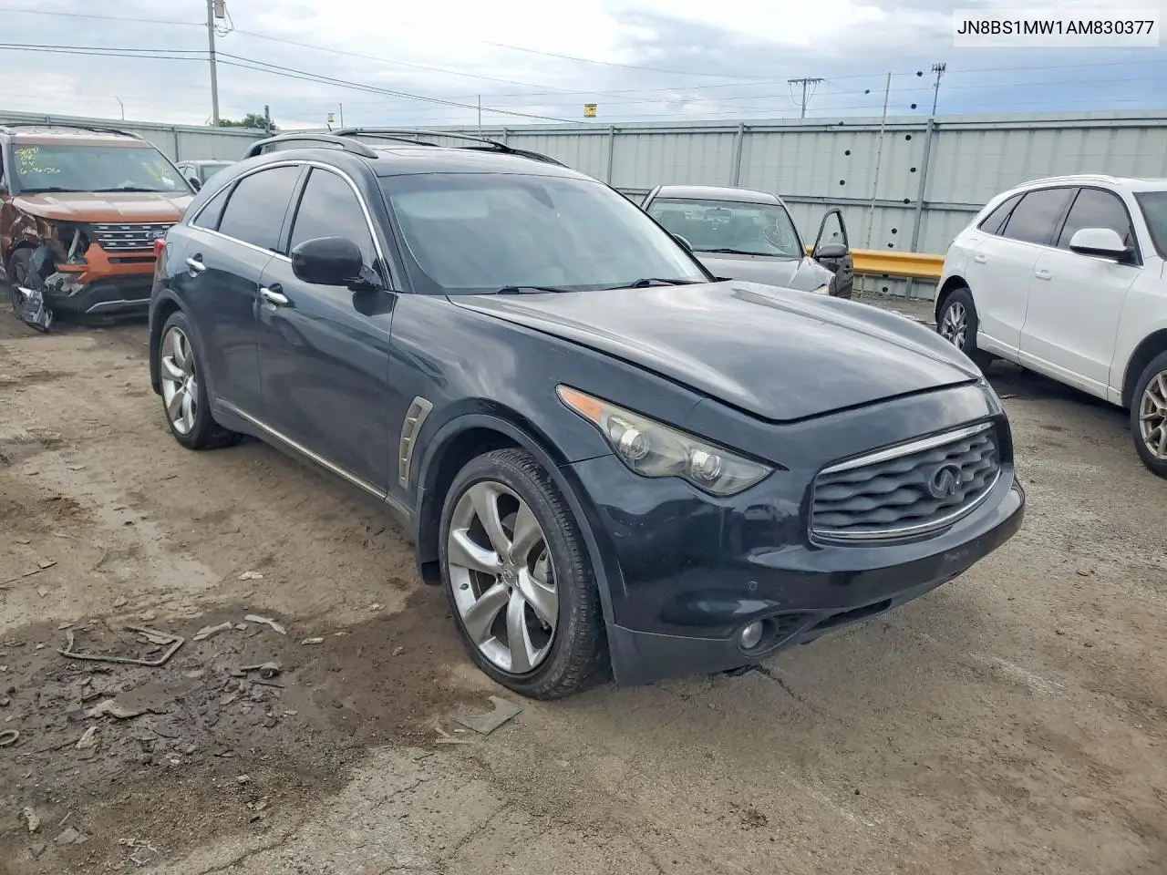 2010 Infiniti Fx50 Base VIN: JN8BS1MW1AM830377 Lot: 58312836