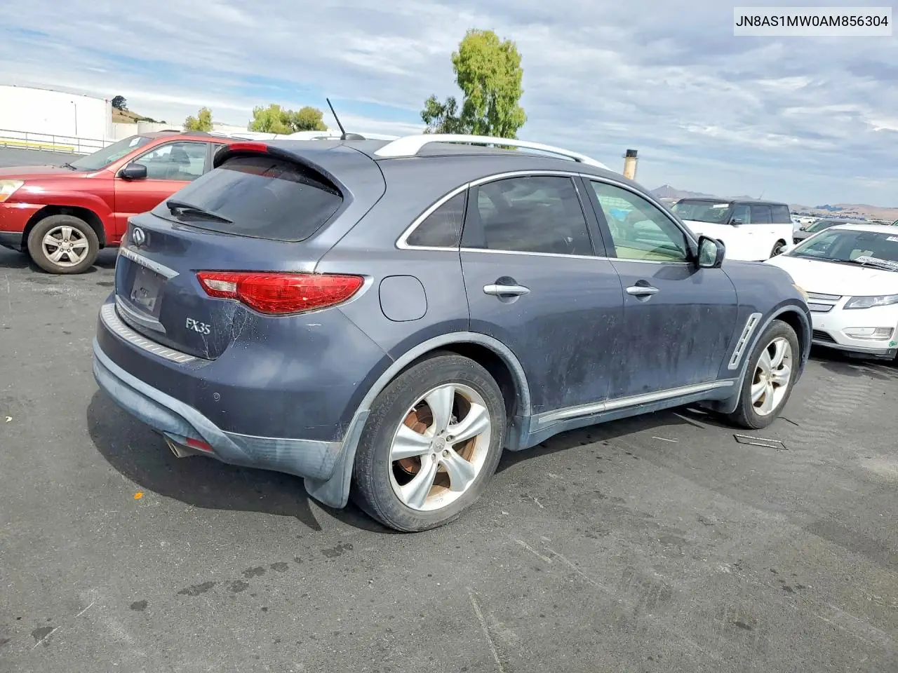 2010 Infiniti Fx35 Base VIN: JN8AS1MW0AM856304 Lot: 61649776