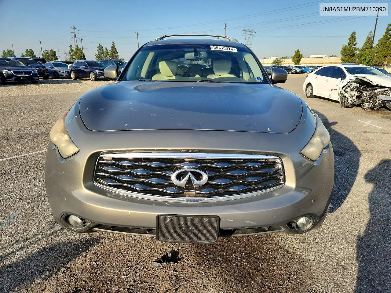 2011 Infiniti Fx35 Base VIN: JN8AS1MU2BM710390 Lot: 50418576