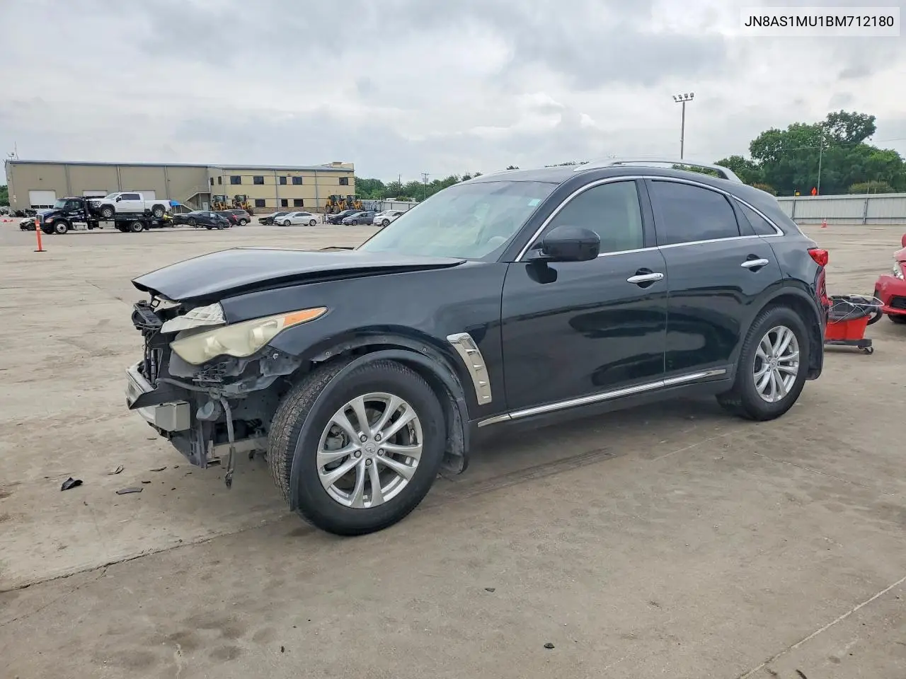 2011 Infiniti Fx35 Base VIN: JN8AS1MU1BM712180 Lot: 54673126