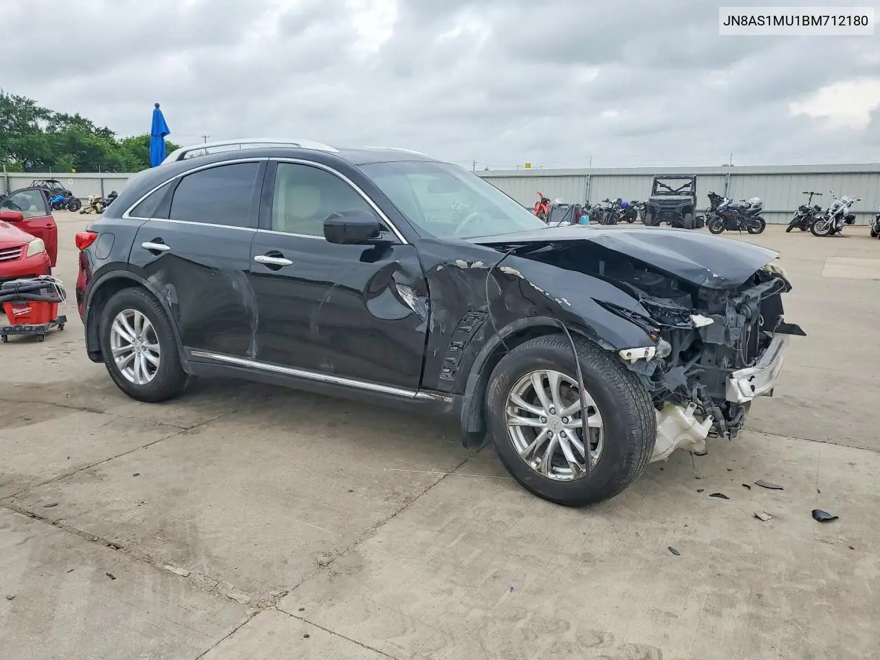 2011 Infiniti Fx35 Base VIN: JN8AS1MU1BM712180 Lot: 54673126