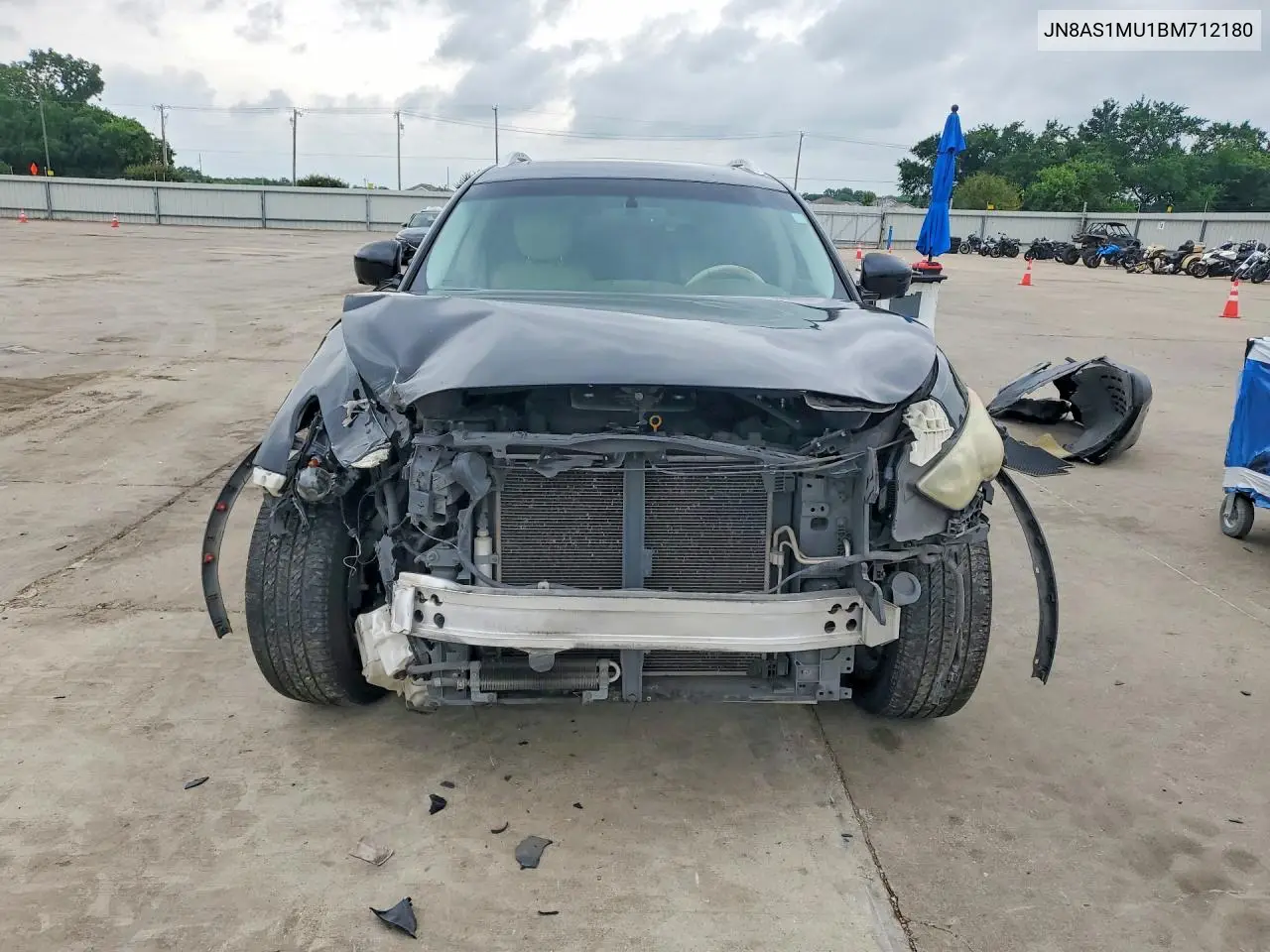 2011 Infiniti Fx35 Base VIN: JN8AS1MU1BM712180 Lot: 54673126
