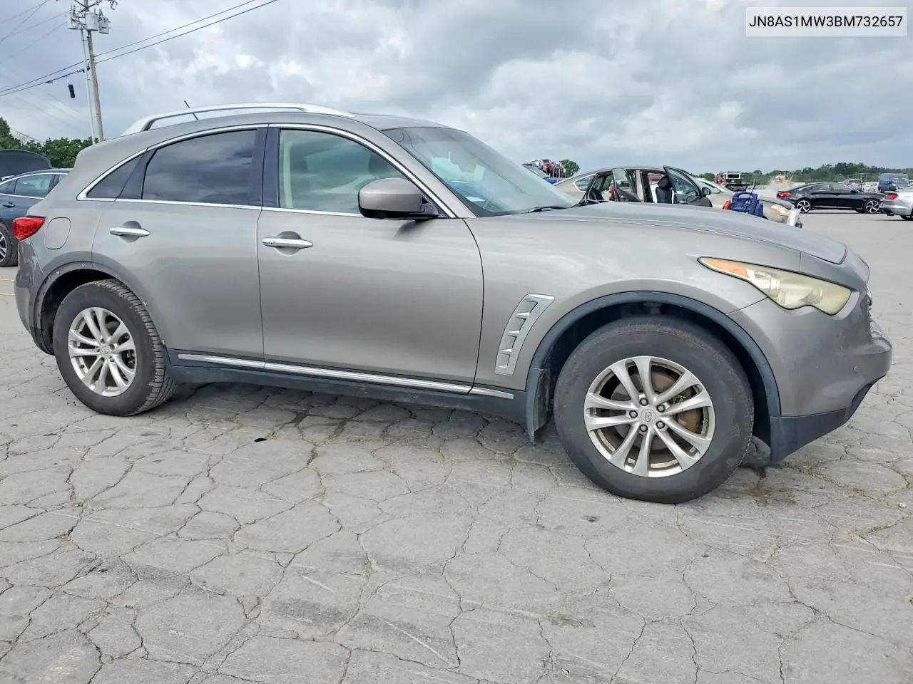 2011 Infiniti Fx35 Base VIN: JN8AS1MW3BM732657 Lot: 57501126
