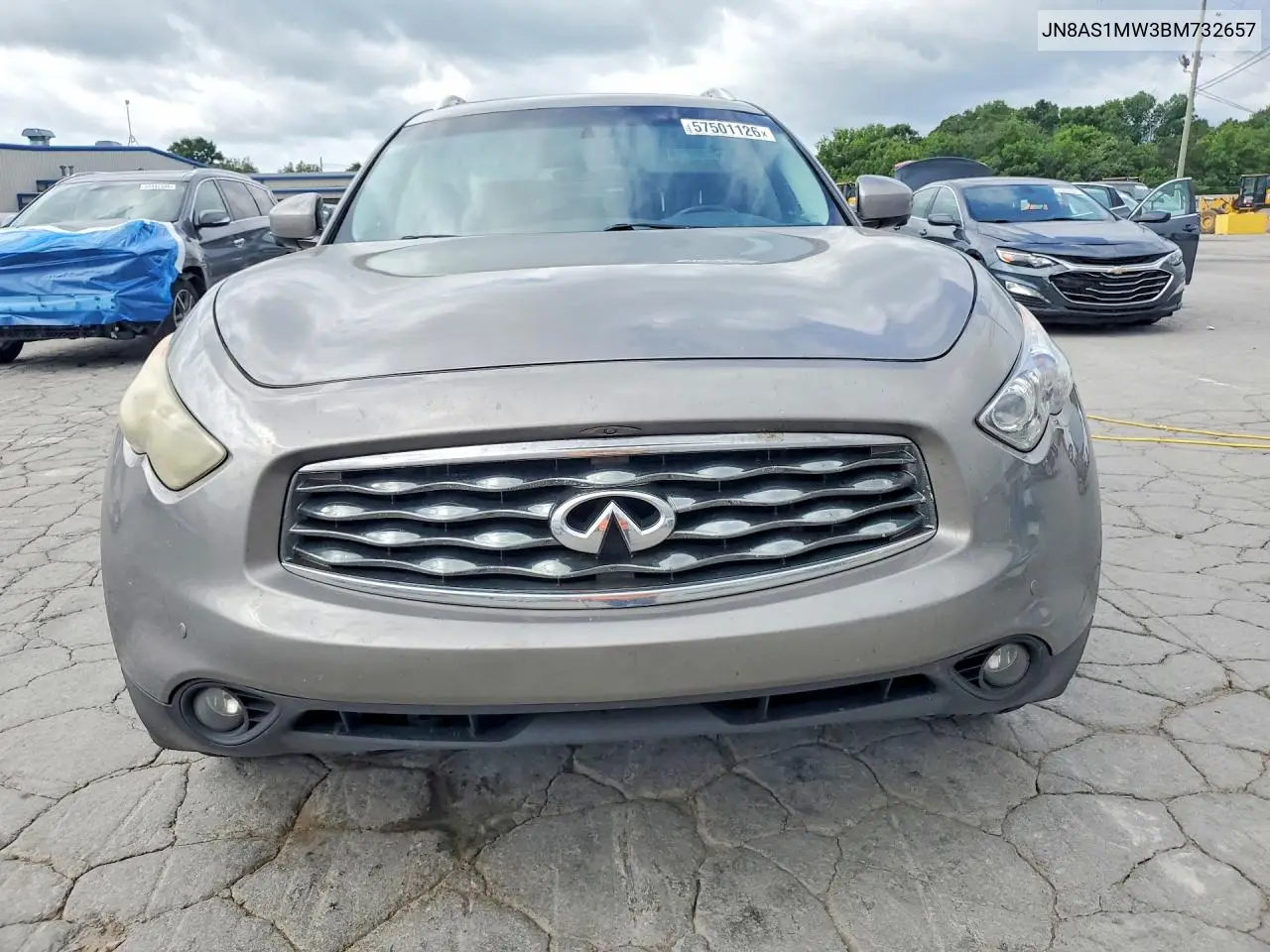 2011 Infiniti Fx35 Base VIN: JN8AS1MW3BM732657 Lot: 57501126