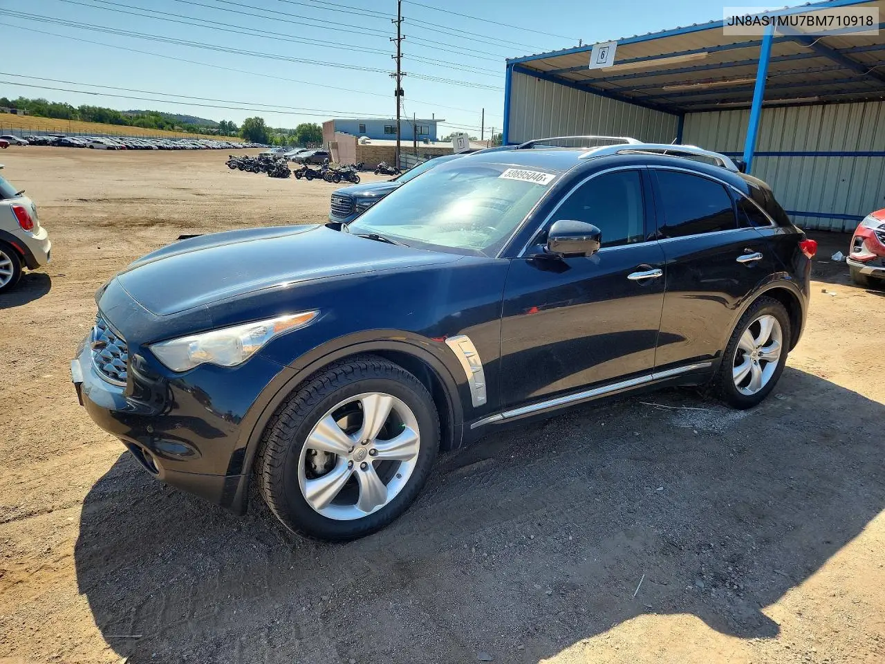 2011 Infiniti Fx35 Base VIN: JN8AS1MU7BM710918 Lot: 59895046