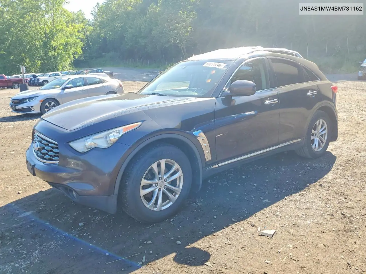 2011 Infiniti Fx35 Base VIN: JN8AS1MW4BM731162 Lot: 60174746