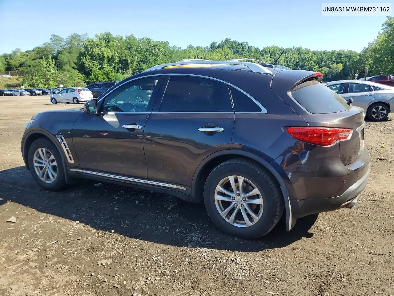 2011 Infiniti Fx35 Base VIN: JN8AS1MW4BM731162 Lot: 60174746