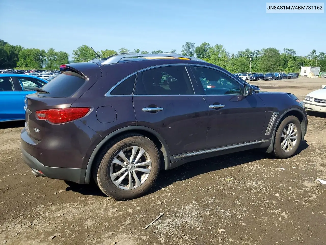 2011 Infiniti Fx35 Base VIN: JN8AS1MW4BM731162 Lot: 60174746