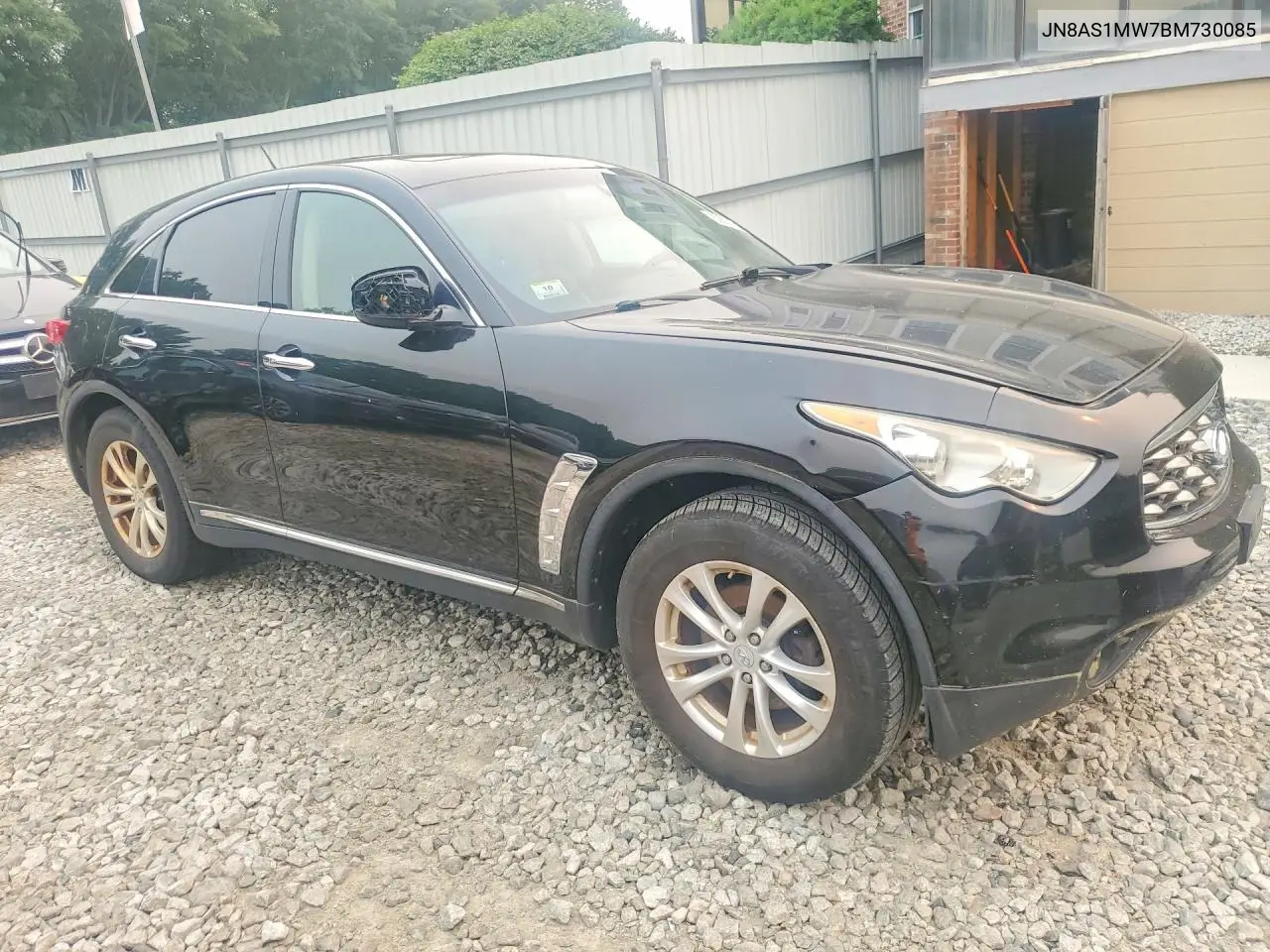 2011 Infiniti Fx35 Base VIN: JN8AS1MW7BM730085 Lot: 60807906