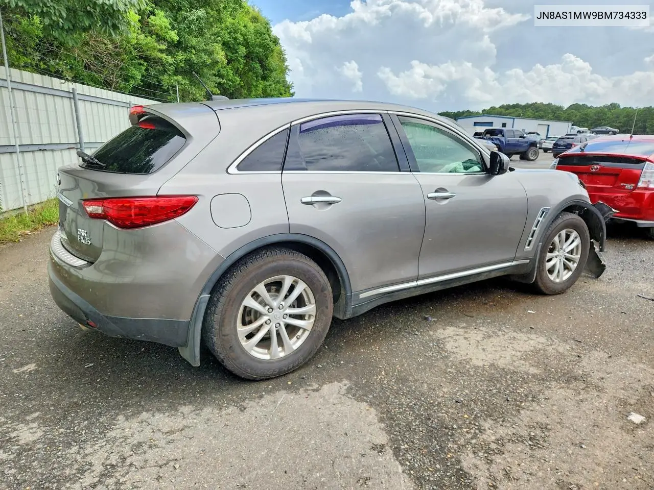 2011 Infiniti Fx35 Base VIN: JN8AS1MW9BM734333 Lot: 61408336