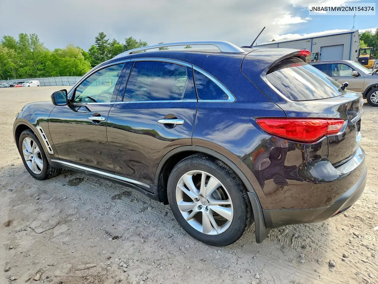 2012 Infiniti Fx35 Base VIN: JN8AS1MW2CM154374 Lot: 54600996