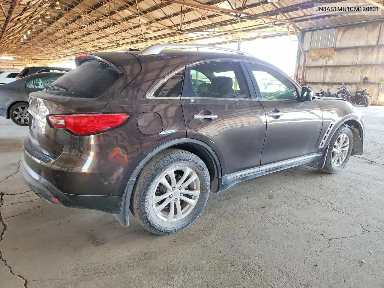 2012 Infiniti Fx35 Base VIN: JN8AS1MU1CM120831 Lot: 54727756