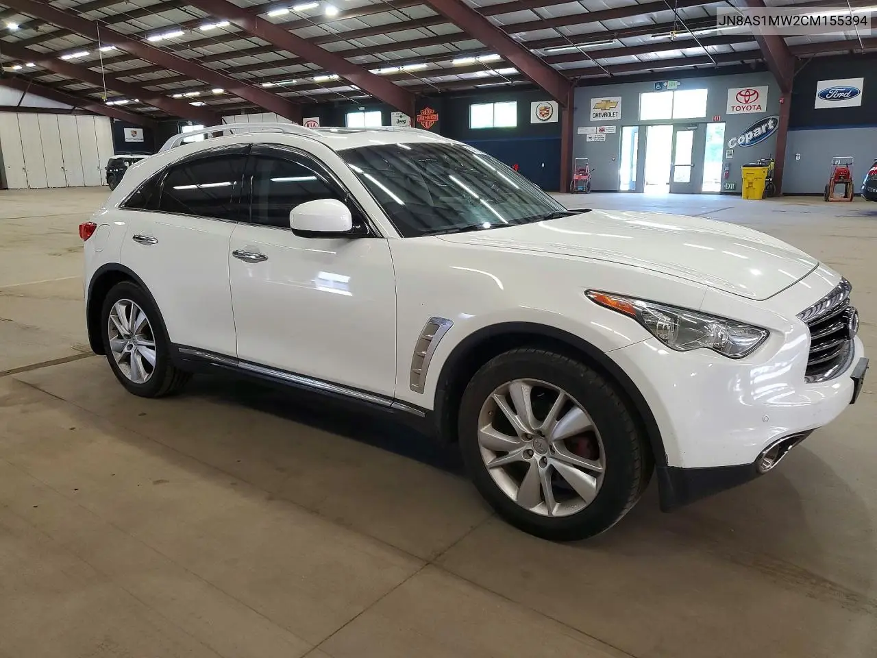 2012 Infiniti Fx35 Base VIN: JN8AS1MW2CM155394 Lot: 54772686