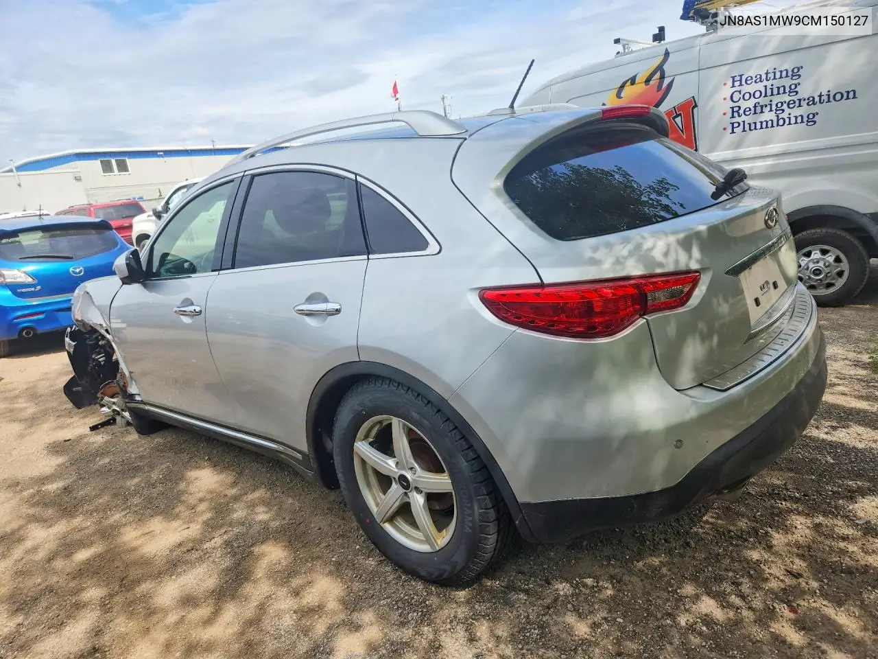 2012 Infiniti Fx35 Base VIN: JN8AS1MW9CM150127 Lot: 58919426