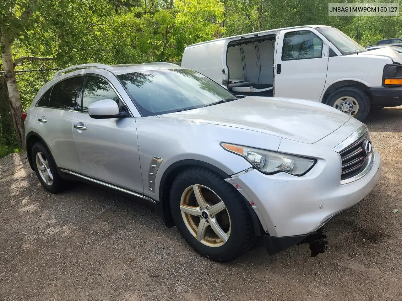 2012 Infiniti Fx35 Base VIN: JN8AS1MW9CM150127 Lot: 58919426