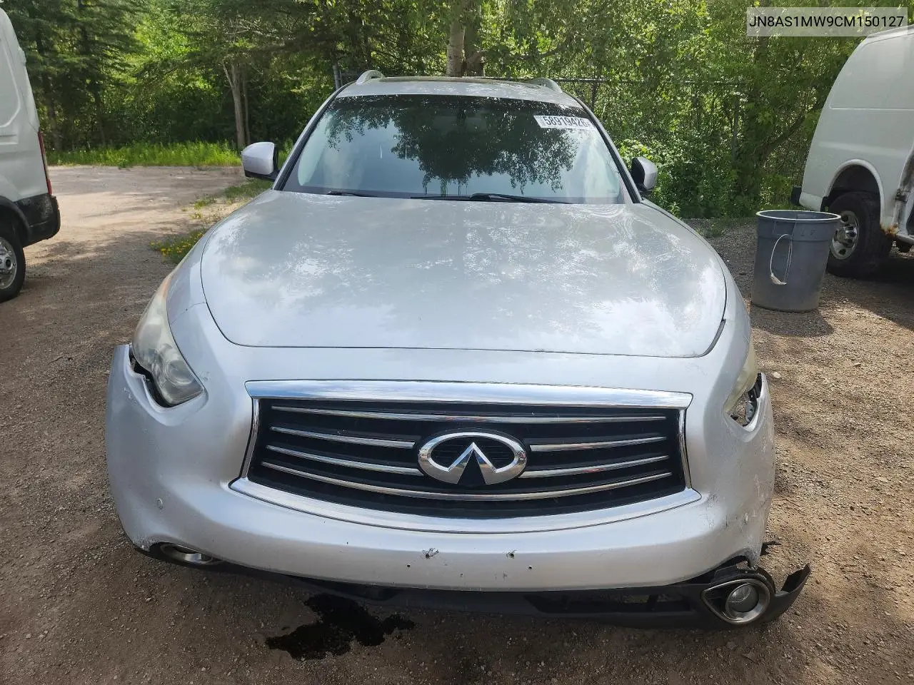 2012 Infiniti Fx35 Base VIN: JN8AS1MW9CM150127 Lot: 58919426