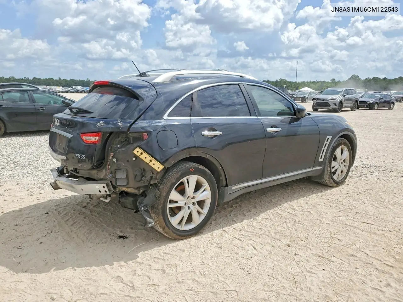 2012 Infiniti Fx35 Base VIN: JN8AS1MU6CM122543 Lot: 59297456