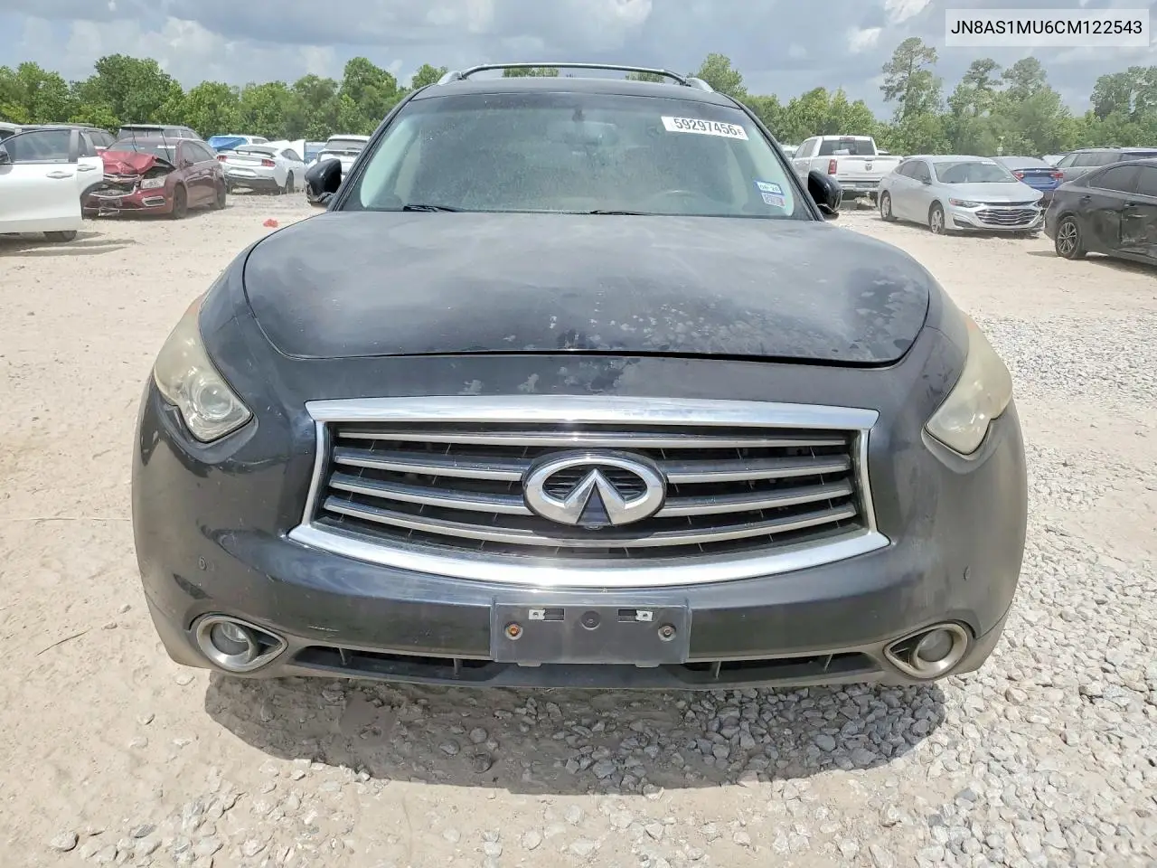 2012 Infiniti Fx35 Base VIN: JN8AS1MU6CM122543 Lot: 59297456