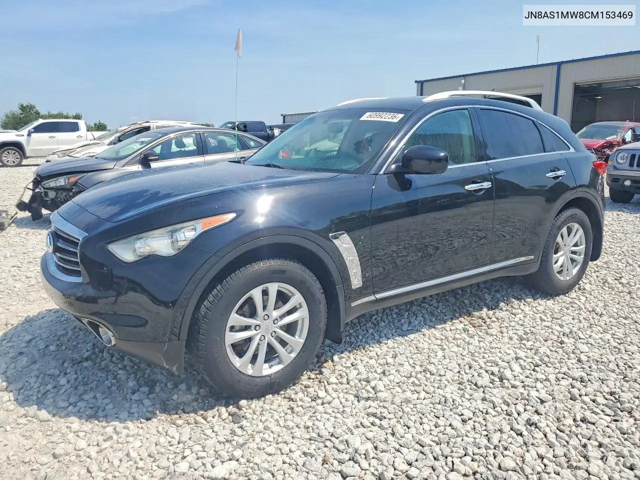 2012 Infiniti Fx35 Base VIN: JN8AS1MW8CM153469 Lot: 60992236