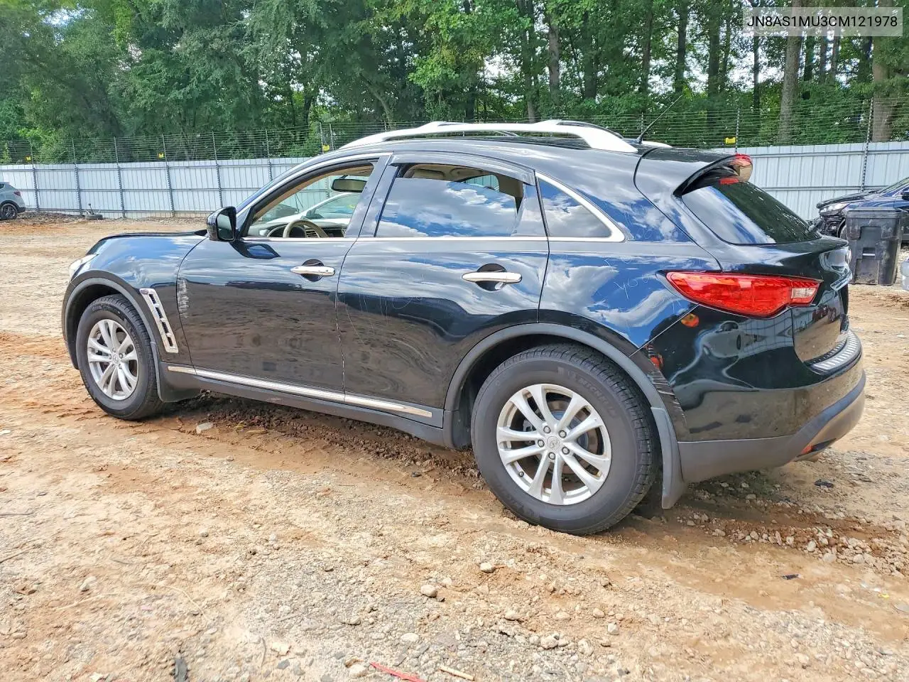 2012 Infiniti Fx35 Base VIN: JN8AS1MU3CM121978 Lot: 61149296