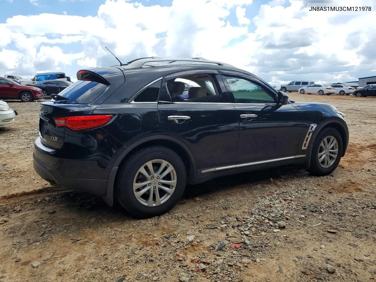 2012 Infiniti Fx35 Base VIN: JN8AS1MU3CM121978 Lot: 61149296