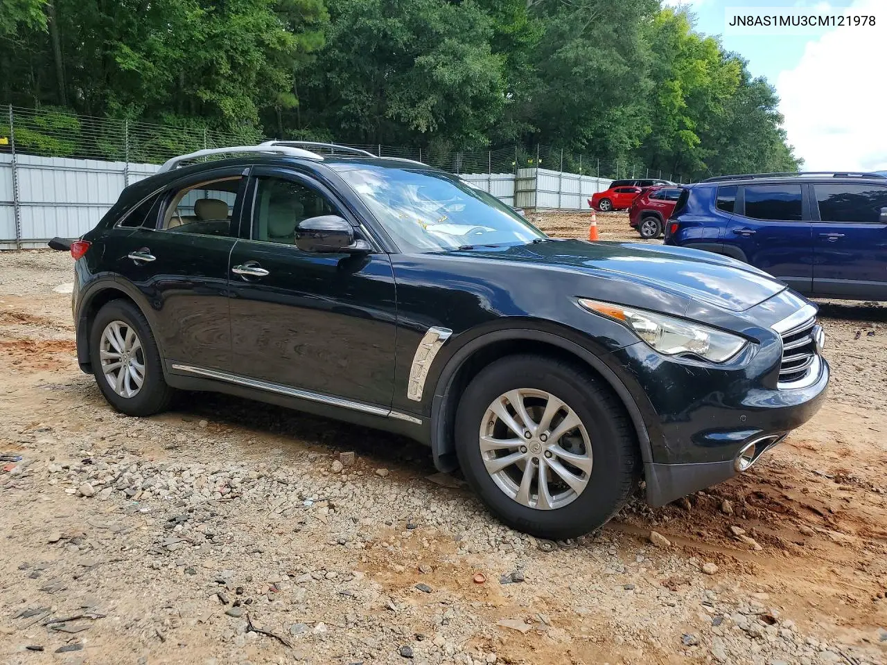 2012 Infiniti Fx35 Base VIN: JN8AS1MU3CM121978 Lot: 61149296