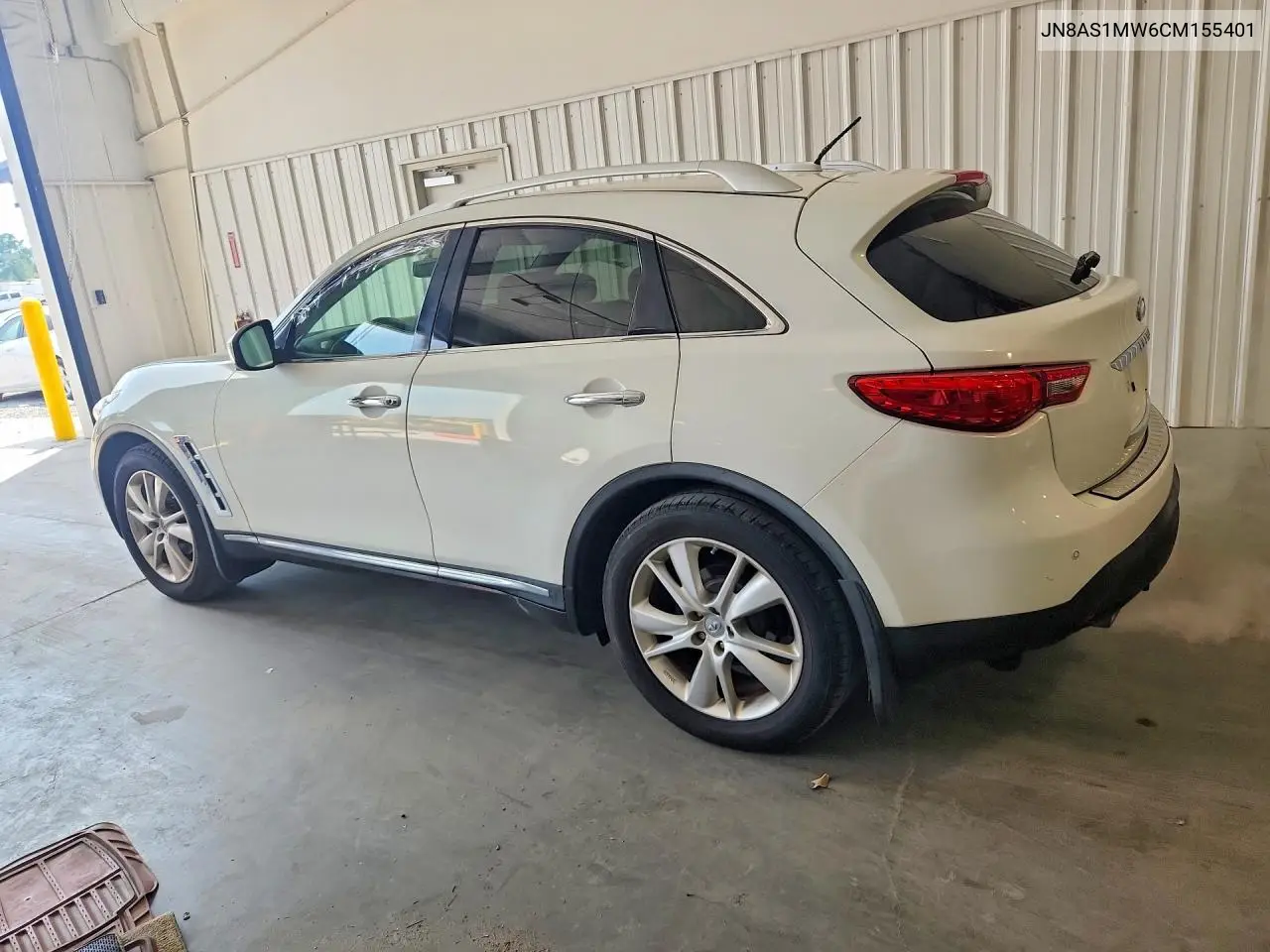 2012 Infiniti Fx35 VIN: JN8AS1MW6CM155401 Lot: 61549406