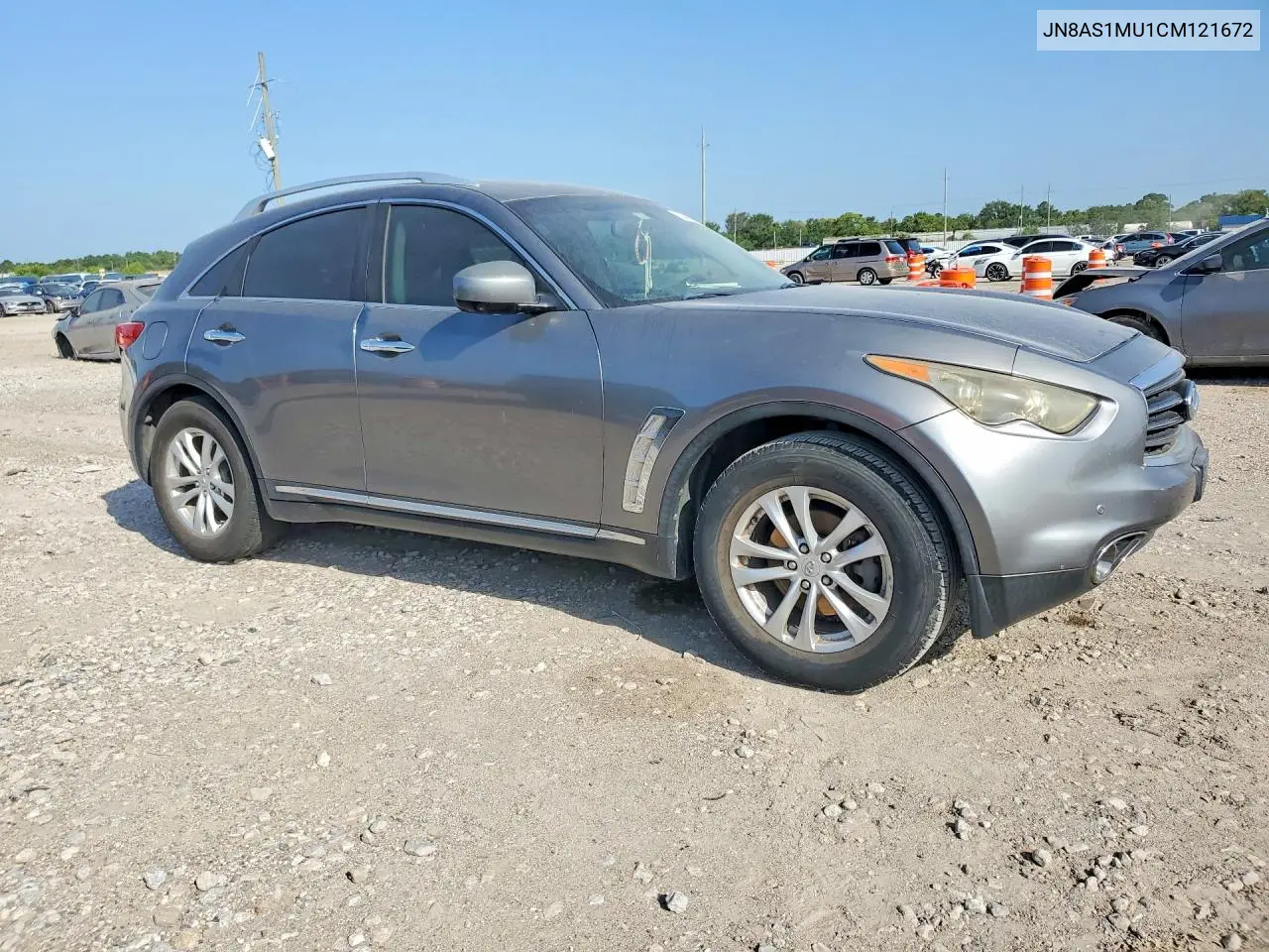 2012 Infiniti Fx35 Base VIN: JN8AS1MU1CM121672 Lot: 62009506