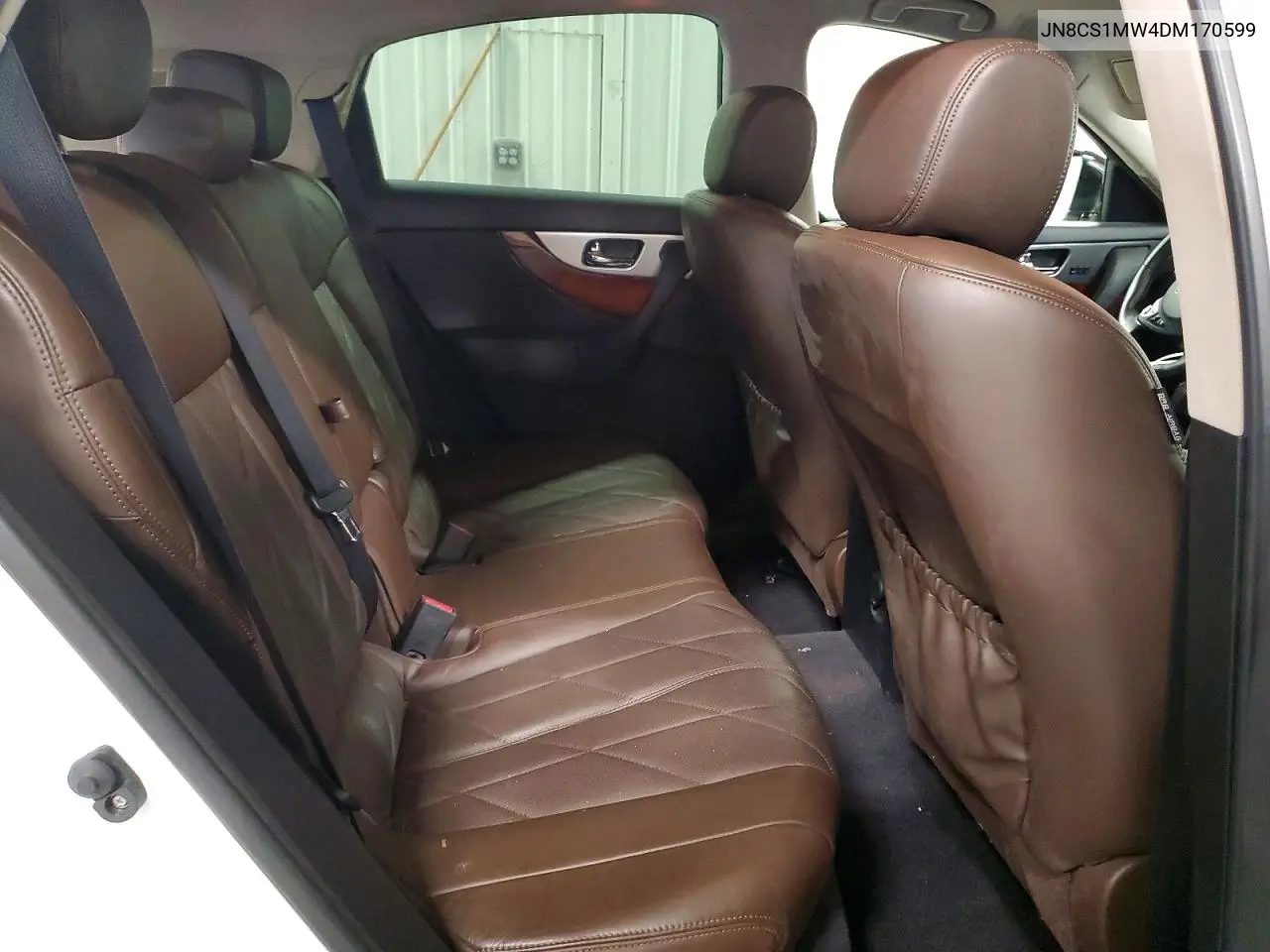 2013 Infiniti Fx37 Base VIN: JN8CS1MW4DM170599 Lot: 53920676
